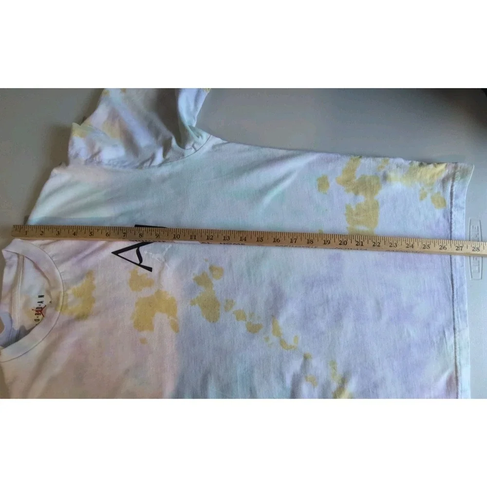 Jordan Air Jordan Tie-Dye Graphic Print T-Shirt Men's‎ Size Medium 100% Cotton